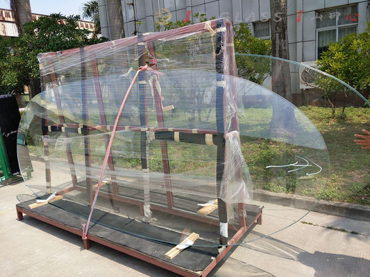 Stable thermique incurvé a annoncé des panneaux de verre trempé de 5mm