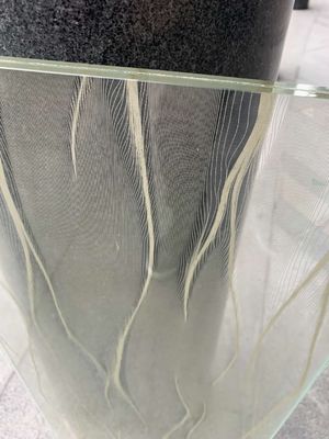 Aucun verre feuilleté décoratif automatique de la fenêtre 15mm Pvb de bulles