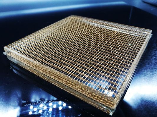 Aucun verre feuilleté décoratif automatique de la fenêtre 15mm Pvb de bulles