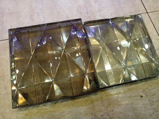 Même le sable artistique extérieur de SGCC 300x300mm a découpé le verre