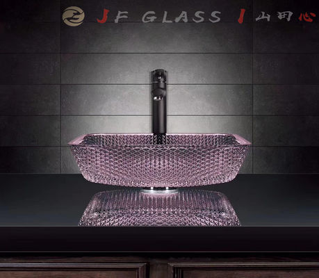 Verre de table de lavabo