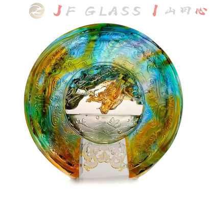 verre découpé par sable de 15mm