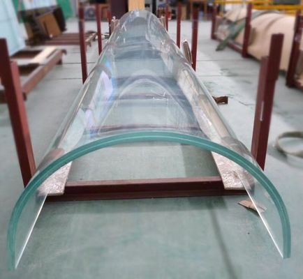 Résistant de charge gâché   précision Bent Glass For Window de 6mm