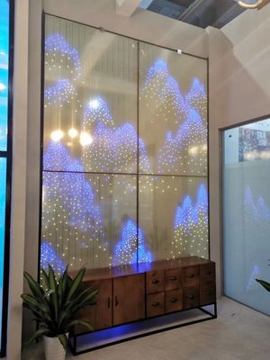 A annoncé le verre feuilleté mené par 1200x2400mm résistant aux chocs