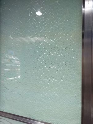 Briques solides de bloc en verre du cristal 190X190mm 12mm avec le cadre en acier
