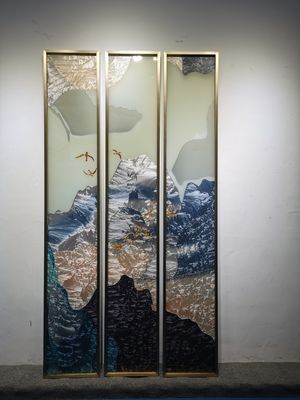 Verre fritté en céramique émaux résistant d'éraflure extérieure