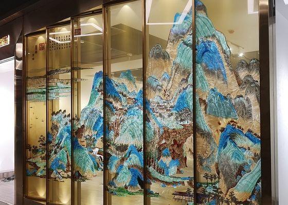 Verre fritté en céramique émaux résistant d'éraflure extérieure