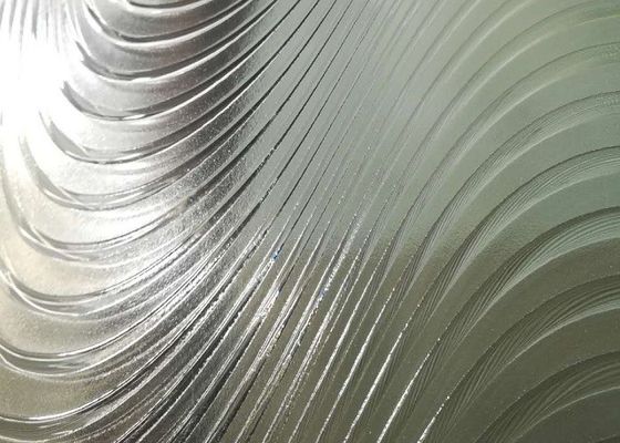 Coupe multicouche d'éléphant de vague de chaleur pour classer les feuilles en verre