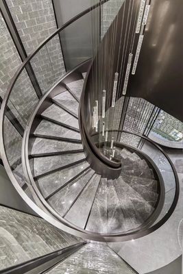 Verre élégant de Bent Curved Balustrade Irregular Shaped de la chaleur