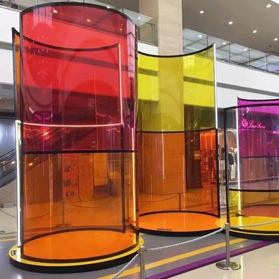 Le diviseur coloré Pvb de plafond de toit a durci le verre feuilleté