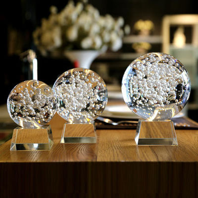 Décoration de bureau allumant les boules décoratives claires ouvrables