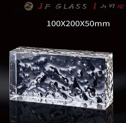 Bloc clair en verre du trottoir 6x8 de balustrade de flotteur d'hôtel