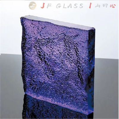 Cristal de diviseur de séparation briques de bloc en verre de Krystantic de 4 pouces