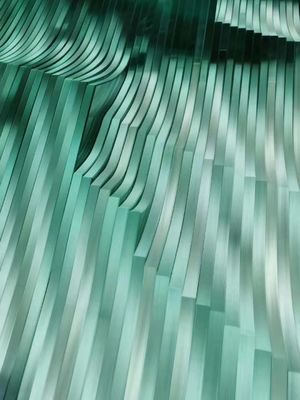 Verre trempé stratifié multicouche des matériaux de construction PVB