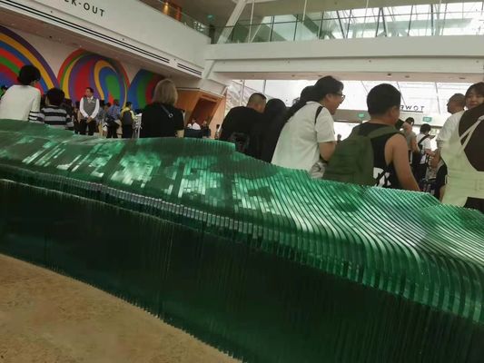 Verre trempé stratifié multicouche des matériaux de construction PVB