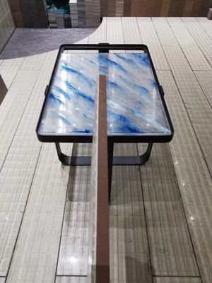 L'acide a gravé à l'eau-forte le verre fondu décoratif créatif de l'appartement 5.5mm