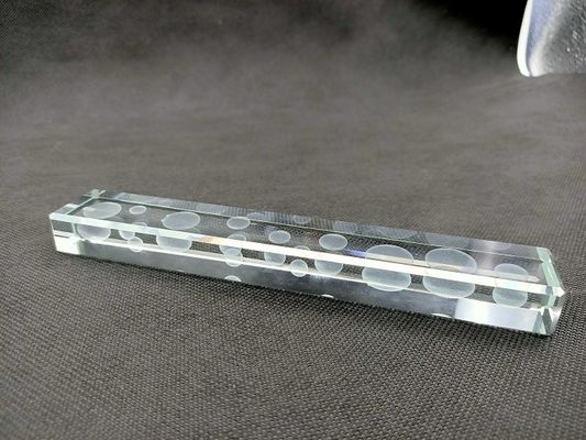 Allumage du verre gravé par laser tridimensionnel de 12mm