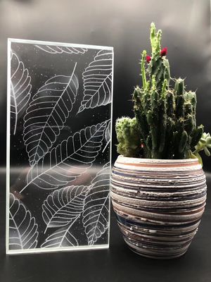 Le sable mural du laser 6mm de séparation de fenêtre a découpé le verre