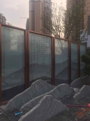 L'écran extérieur a durci le verre feuilleté décoratif de 3mm
