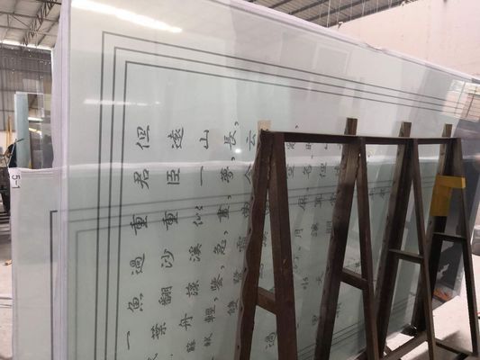 L'écran extérieur a durci le verre feuilleté décoratif de 3mm