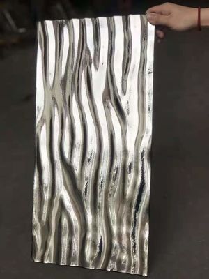 verre plaqué de 12mm Chrome
