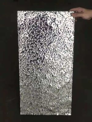 verre plaqué de 12mm Chrome
