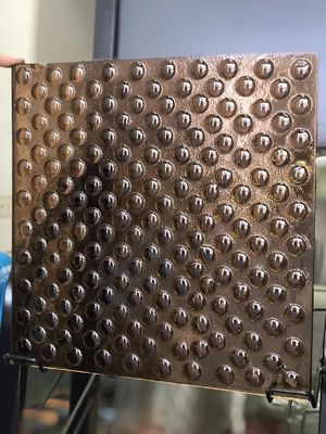 Panneaux en verre frittés de meubles de la résistance à la corrosion 6mm