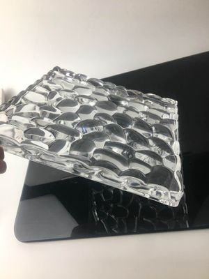 Bas métiers en verre souillés de la commande numérique par ordinateur 10mm de dispersion d'Art Carved