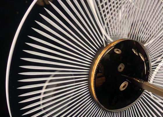 Bas métiers en verre souillés de la commande numérique par ordinateur 10mm de dispersion d'Art Carved