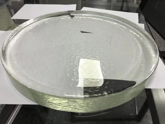 Coupe épaisse de table Crystal Glasses d'avance de GV de Clea K9 de rond