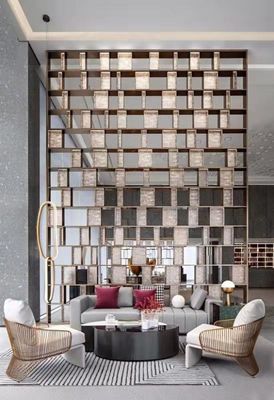 Le mur de plancher d'isolation thermique 2 pouces treillagent les tuiles claires de brique en verre