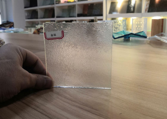 Panneaux en verre décoratifs de porte de douche de Sanitaryware 6mm d'espace libre