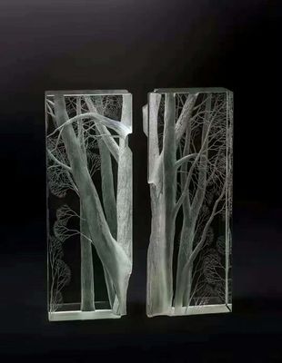 Conception graphique 3D 5mm découpés clairs SGCC Crystal Acrylic Glass