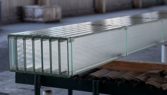 panneaux de mur de verre trempé de 6mm