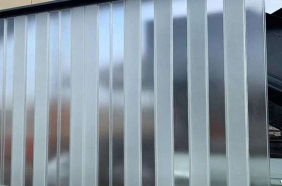U forment ccc plat SGCC a isolé des panneaux de verre trempé