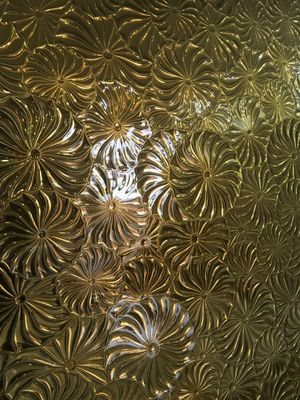 panneaux en verre standard de devanture de porte d'hôtel de 12mm