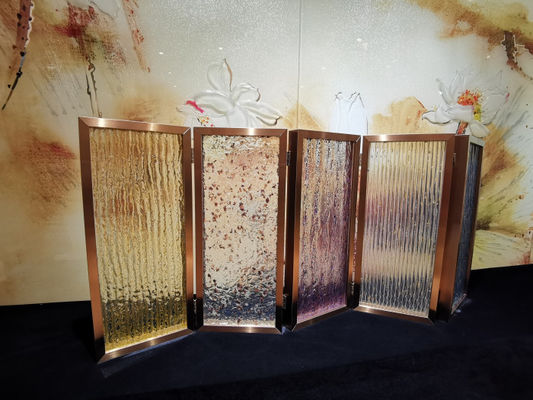 Panneaux de mur de verre fondus par 5.5mm colorés gâchés de SGCC